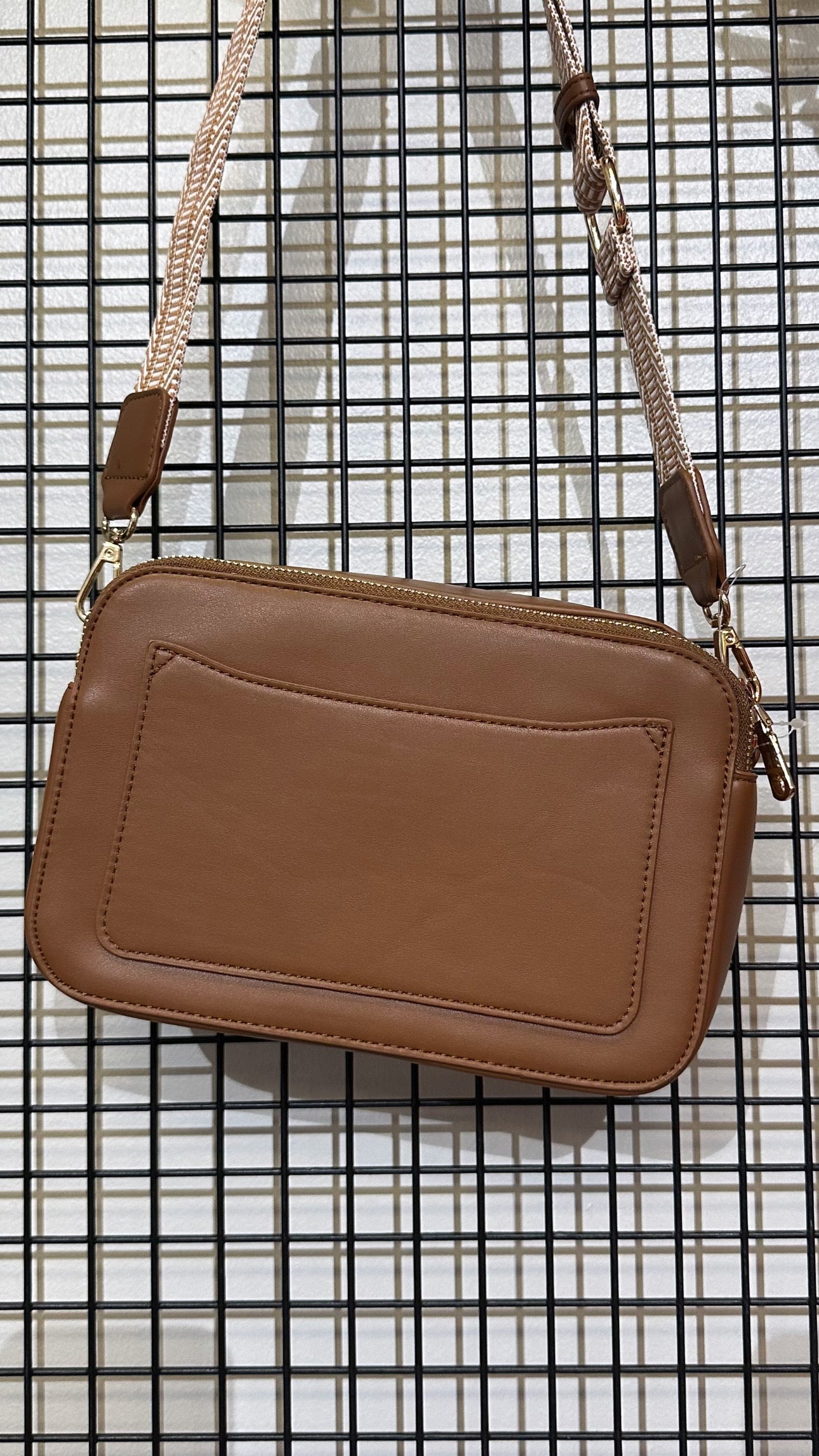 Gabby Tan Crossbody Handbag