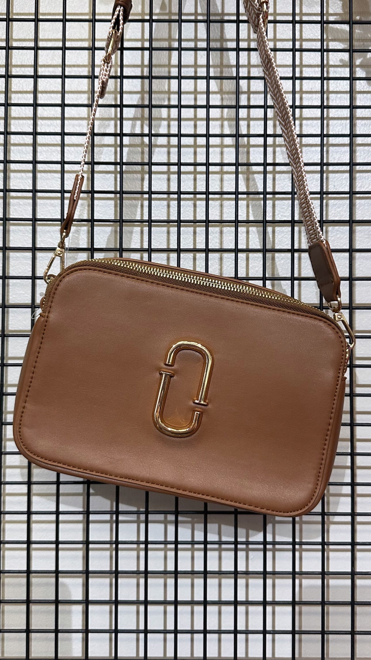 Gabby Tan Crossbody Handbag