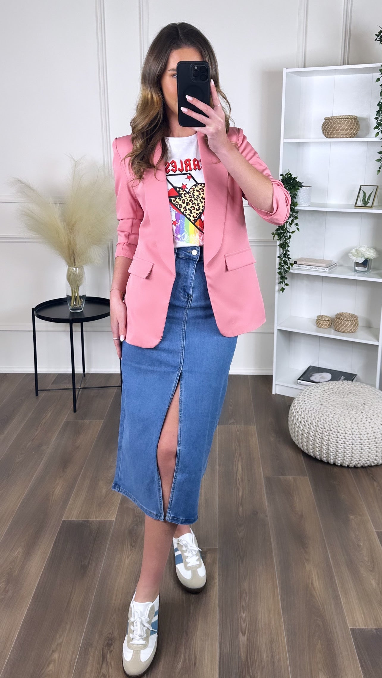 Odette Dusty Rose Blazer