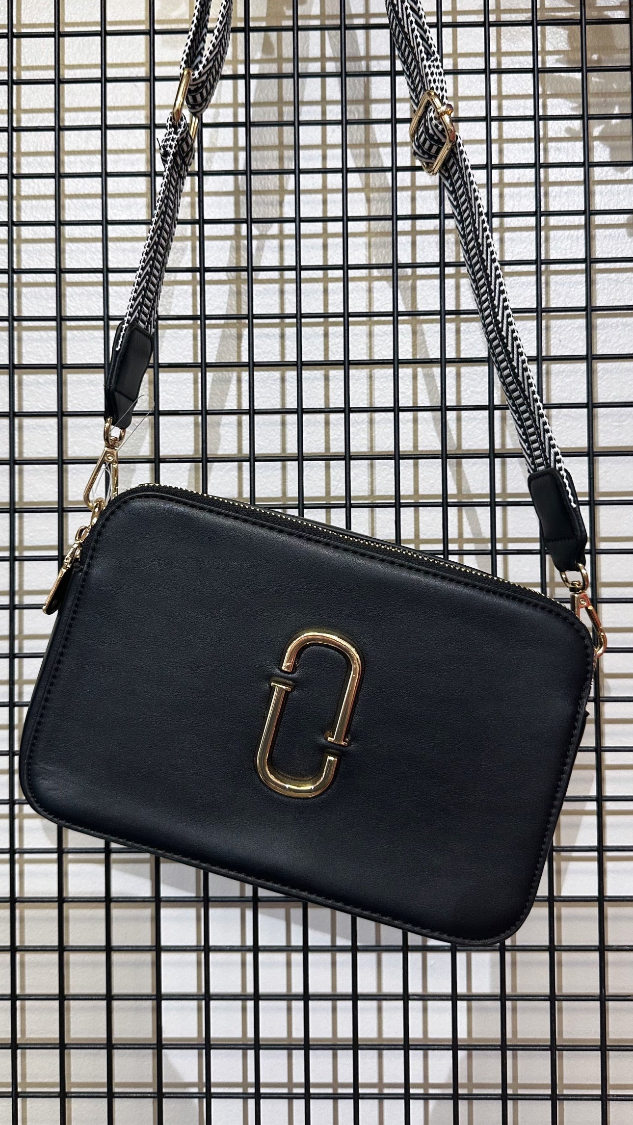 Gabby Black Crossbody Handbag