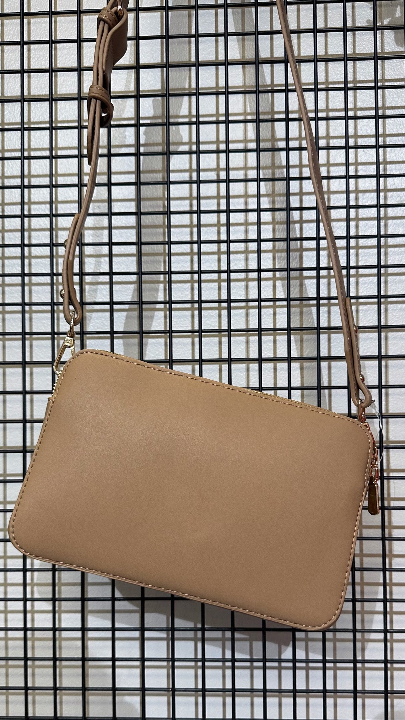 Kathy Beige Crossbody Handbag